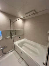 福岡市中央区笹丘、中古マンションの風呂画像です