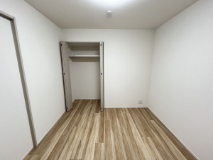福岡市中央区赤坂、中古マンションの寝室画像です