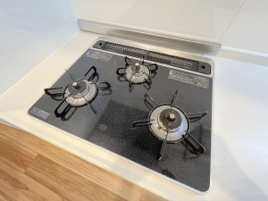福岡市中央区赤坂、中古マンションのキッチン画像です