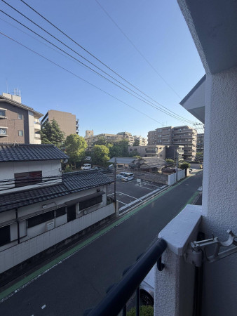 福岡市中央区今川、中古マンションのバルコニー画像です