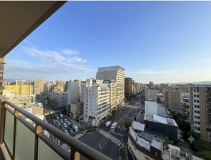 福岡市中央区平尾、中古マンションの外観画像です