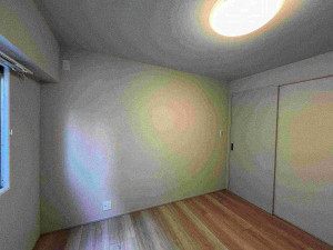 福岡市中央区大手門、中古マンションの寝室画像です