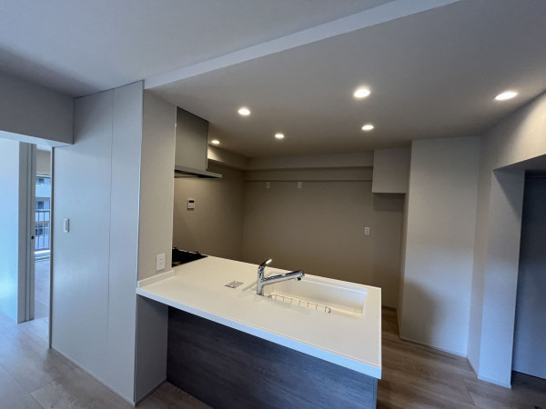 福岡市中央区大手門、中古マンションのキッチン画像です