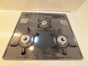 福岡市中央区天神、中古マンションのキッチン画像です
