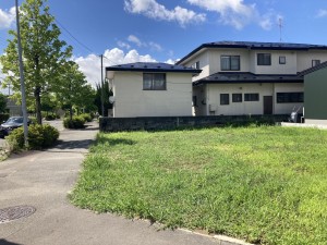 秋田市東通、土地の画像です