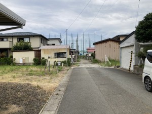秋田市茨島、土地の画像です