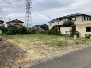 秋田市茨島、土地の画像です
