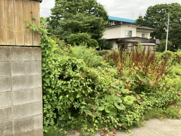秋田市楢山南新町上丁、土地の画像です