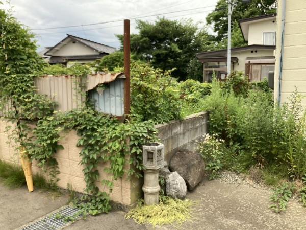 秋田市楢山南新町上丁、土地の画像です