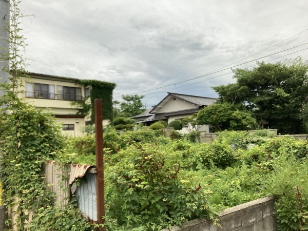 秋田市楢山南新町上丁、土地の画像です