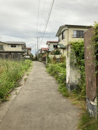秋田市楢山南新町上丁、土地の画像です