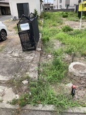 秋田市楢山共和町、土地の画像です