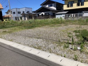 秋田市手形、土地の画像です