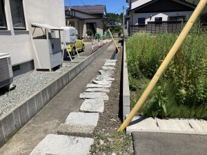 秋田市手形、土地の画像です