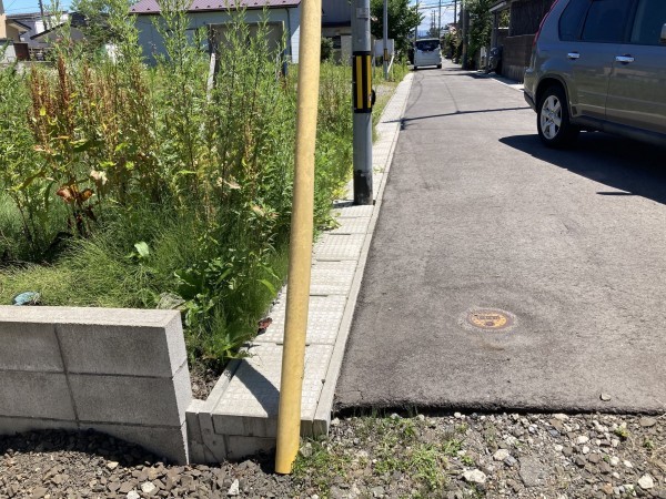 秋田市手形、土地の画像です