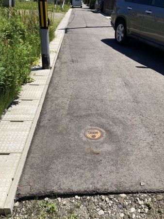 秋田市手形、土地の画像です