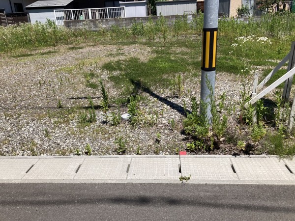 秋田市手形、土地の画像です