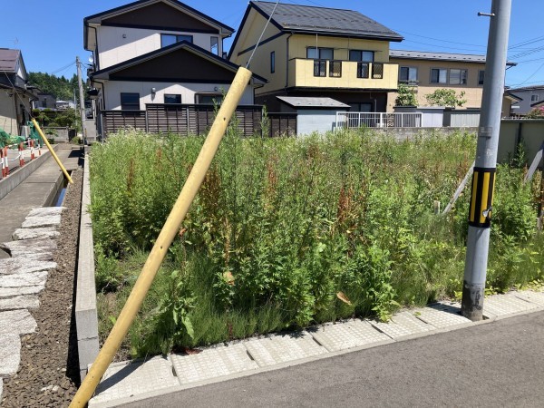 秋田市手形、土地の画像です