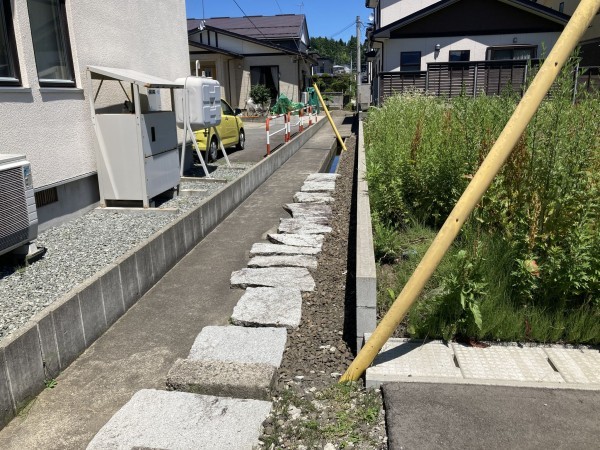 秋田市手形、土地の画像です