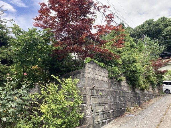 秋田市寺内児桜、土地の画像です
