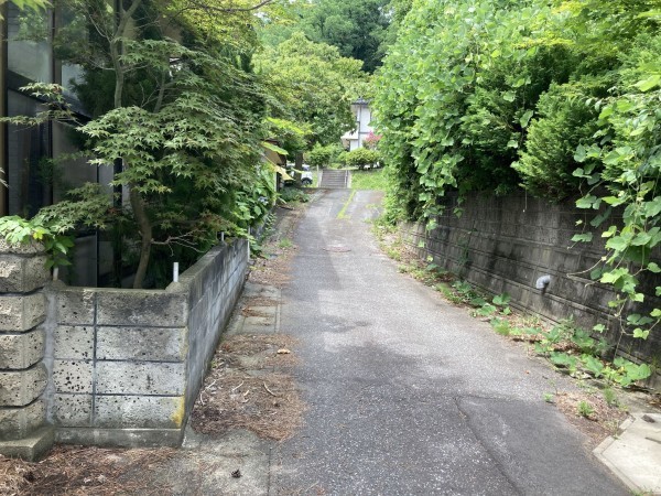 秋田市寺内児桜、土地の画像です