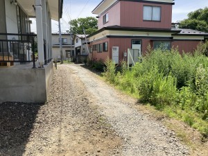 秋田市東通明田、土地の画像です