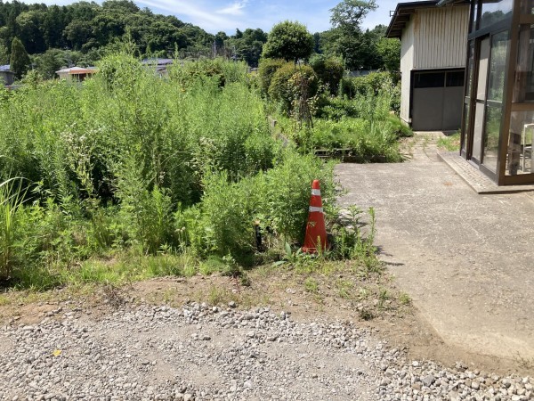 秋田市東通明田、土地の画像です