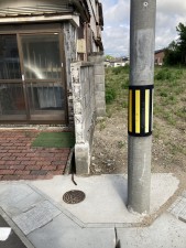 秋田市新屋元町、土地の画像です