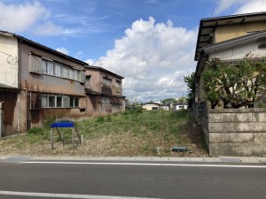 秋田市新屋元町、土地の画像です