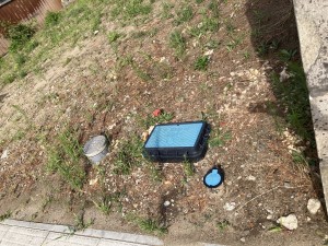 秋田市新屋元町、土地の画像です