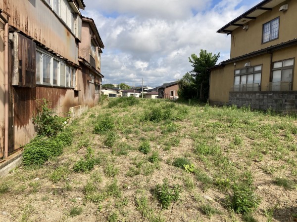 秋田市新屋元町、土地の画像です