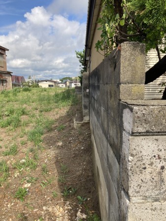 秋田市新屋元町、土地の画像です