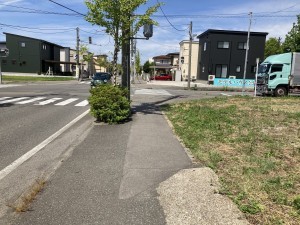 秋田市広面、土地の画像です