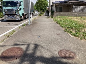 秋田市広面、土地の画像です