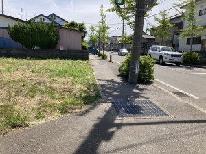 秋田市広面、土地の画像です