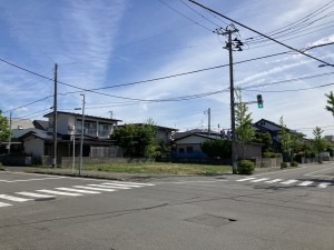 秋田市広面、土地の画像です