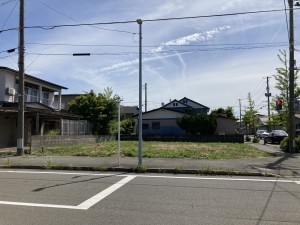 秋田市広面、土地の画像です