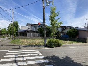 秋田市広面、土地の画像です