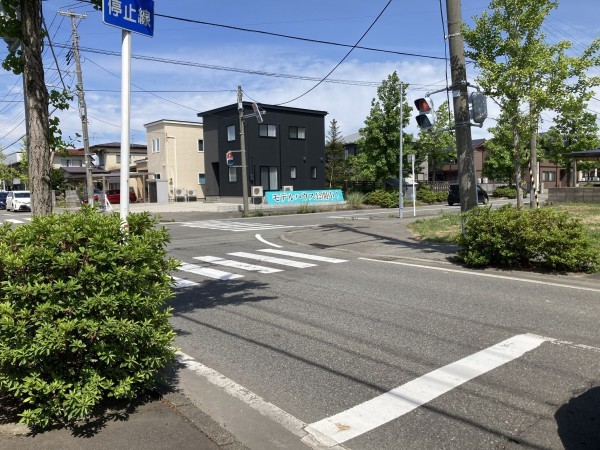 秋田市広面、土地の画像です