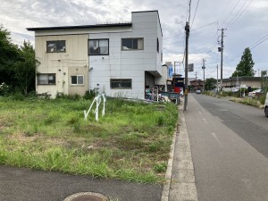 秋田市楢山南中町、土地の画像です