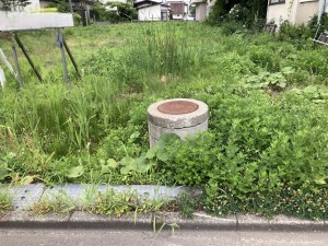 秋田市楢山南中町、土地の画像です