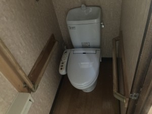 秋田市添川、中古一戸建てのトイレ画像です