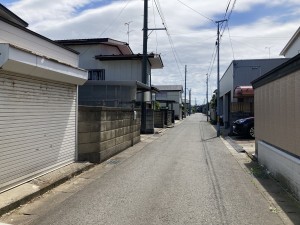 秋田市大住、土地の画像です