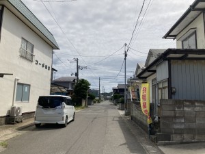 秋田市仁井田福島、土地の画像です