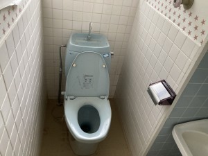 秋田市柳田、中古一戸建てのトイレ画像です