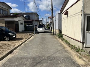 秋田市東通仲町、土地の画像です