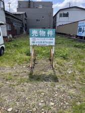 秋田市茨島、土地の画像です