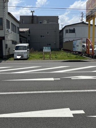 秋田市茨島、土地の画像です