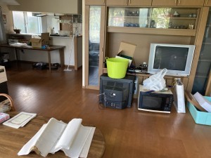 仙北市角館町西勝楽町、中古一戸建ての居間画像です