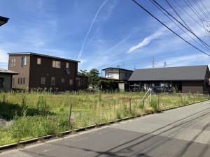 秋田市広面、土地の画像です